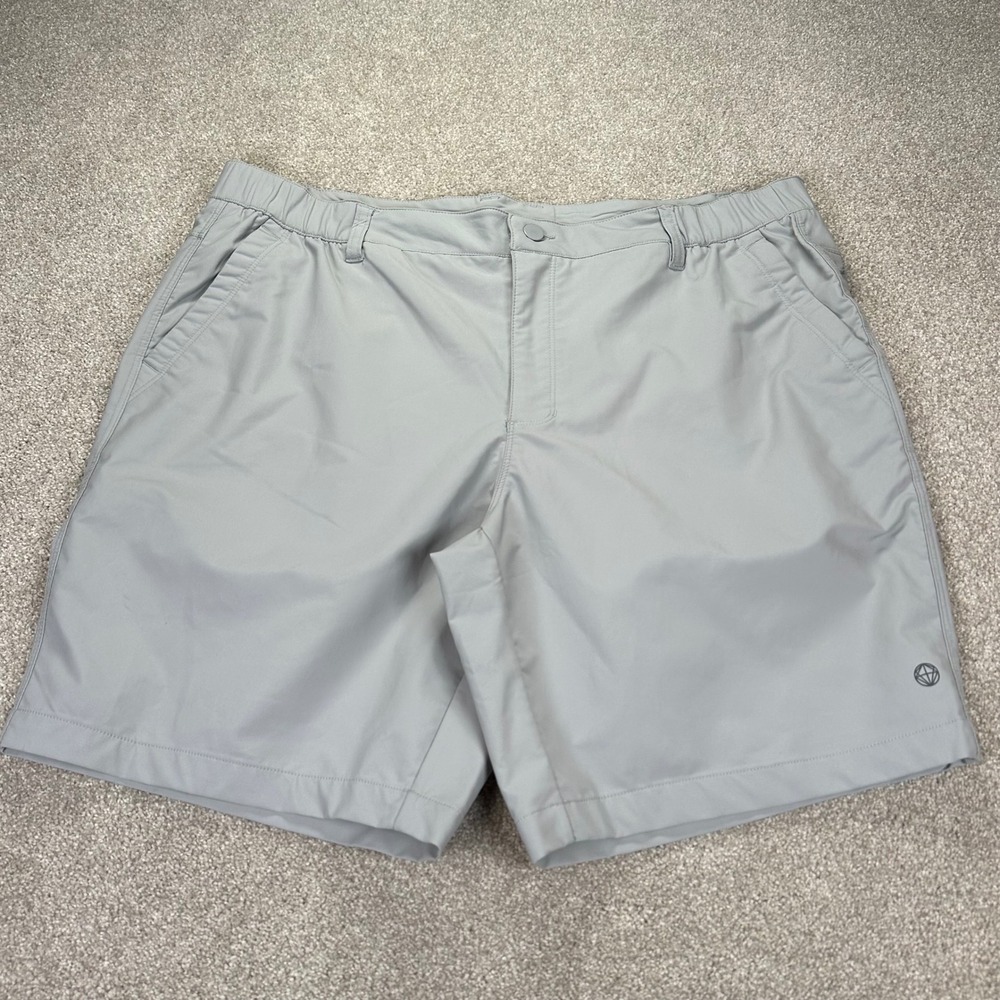 Mondetta Outdoor Project Mens 38 Shorts Grey Performance Stretch Hiking Gorpcore